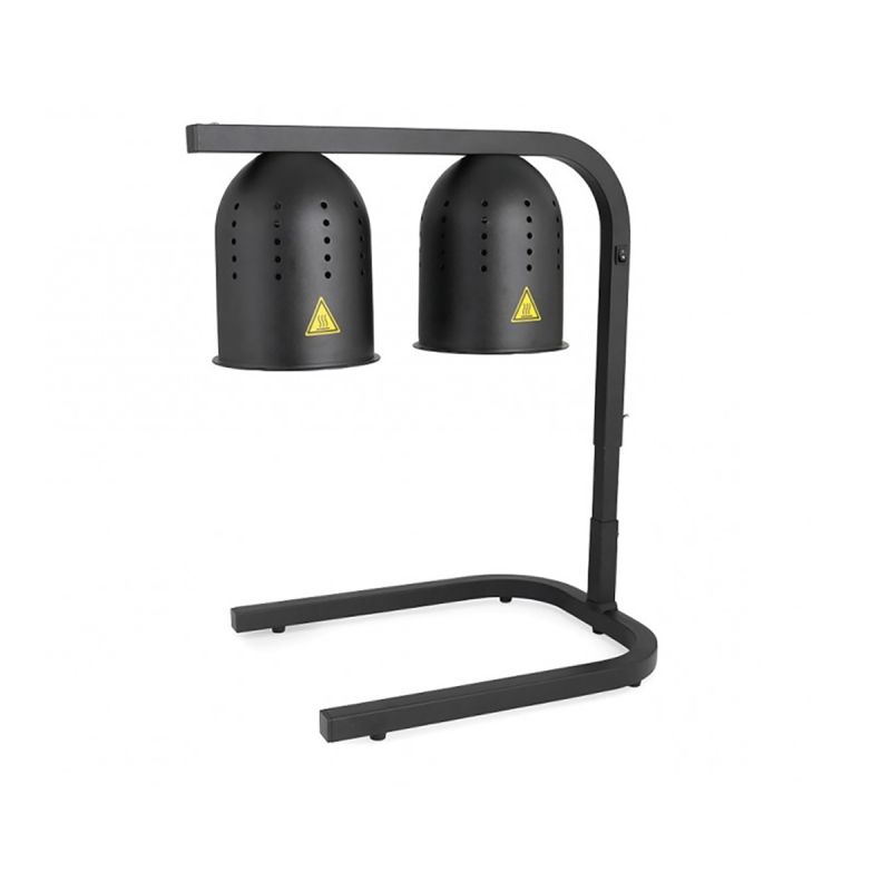 Chauffe frites 2 lampes noir