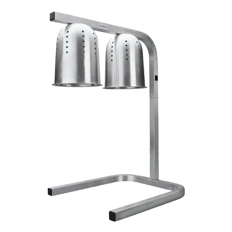 Chauffe frites 2 lampes aluminium