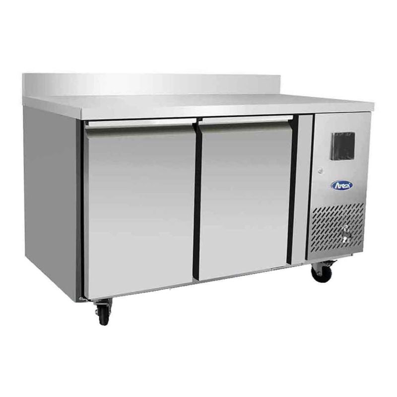 Armoire réfrigérée avec dosseret positive 2 portes GN1/1 280L