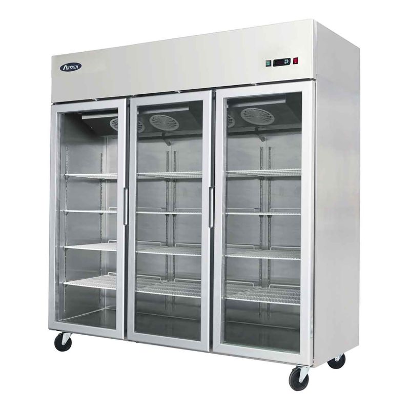 Armoire compact positive 3 portes pleines 1390L