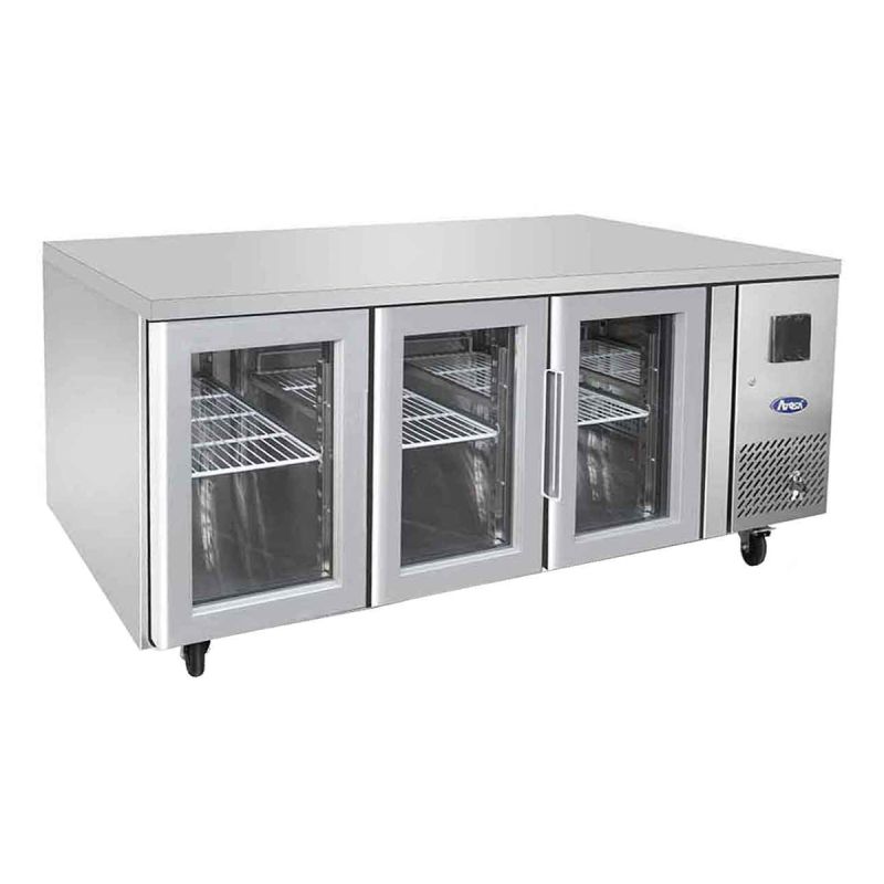 Armoire réfrigérée positive vitree 3 portes 420L