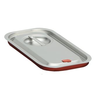 Couvercles inox avec joint pour bacs GN1/3