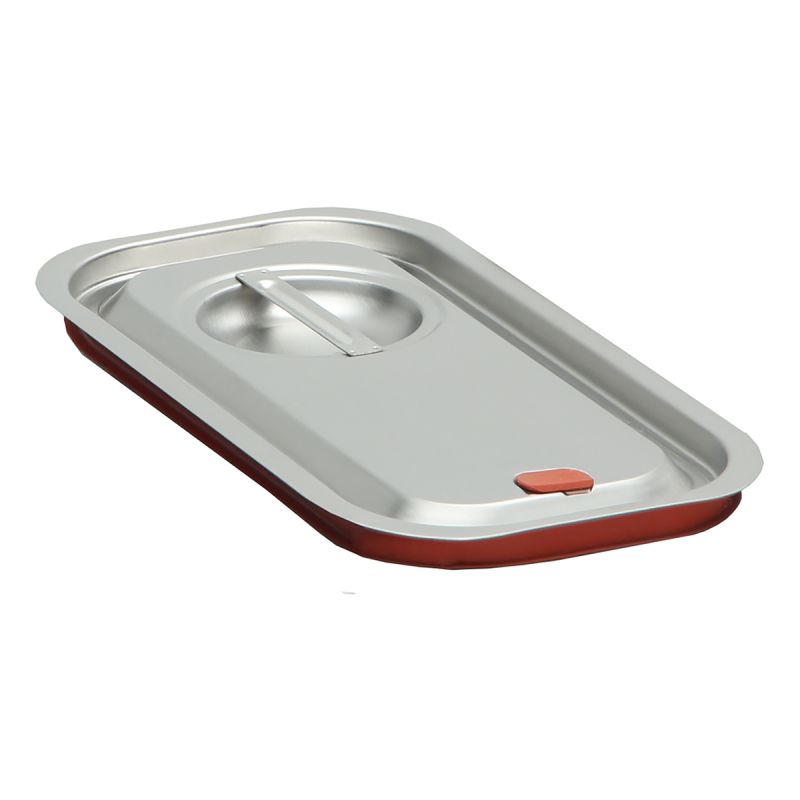 Couvercles inox avec joint pour bacs GN1/3