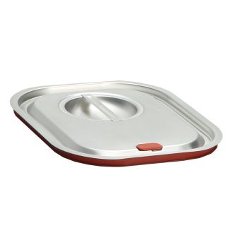Couvercles inox avec joint pour bacs GN1/2
