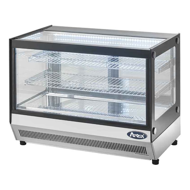 Vitrine droite a poser 160 L