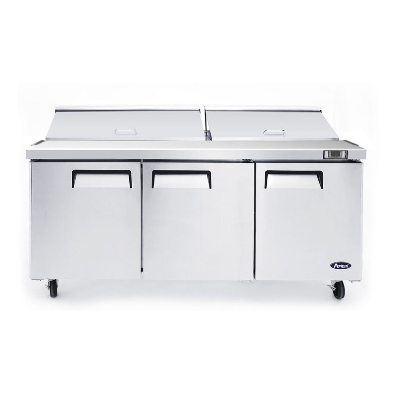 Saladette 3 portes 18 bacs GN 1/6