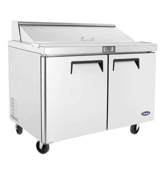 Saladette 2 portes 12 bacs GN 1/6