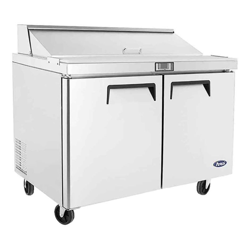 Saladette 2 portes 12 bacs GN 1/6