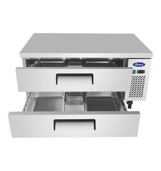 Soubassement positif 2 tiroirs