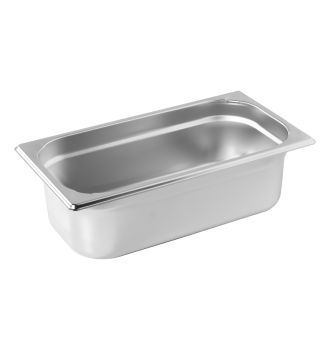 Bacs gastronormes inox GN1/3 prof 100mm