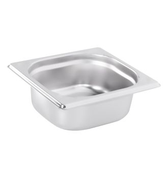 Bacs gastronormes inox GN1/6 prof 65mm