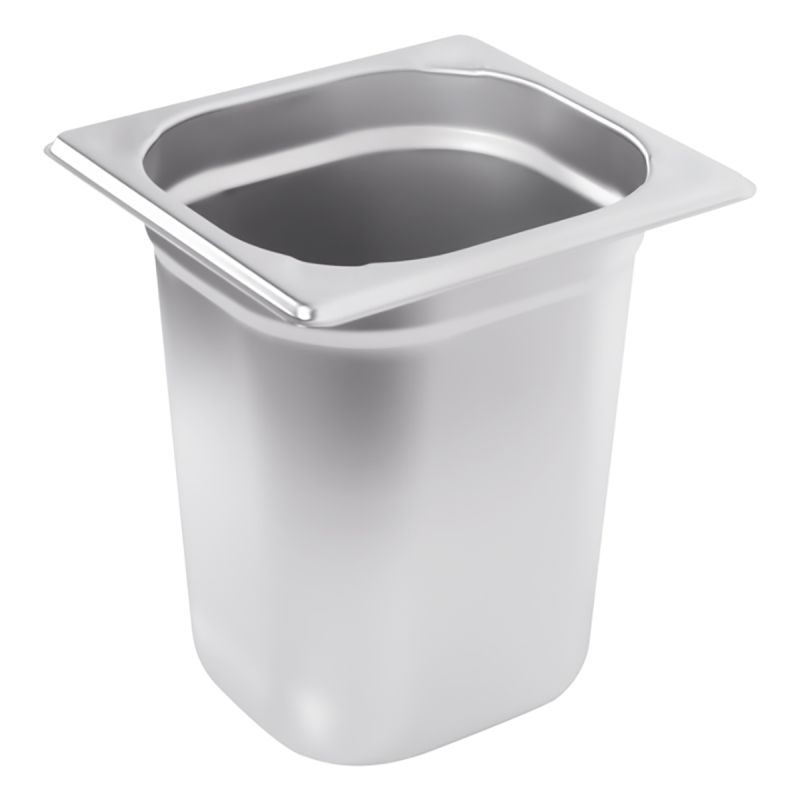 Bacs gastronormes inox GN1/6 prof 200mm