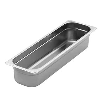 Bacs gastronormes inox GN2/4 prof 65mm