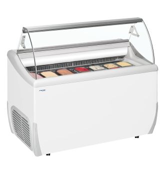 Vitrine à glace en bac264 L