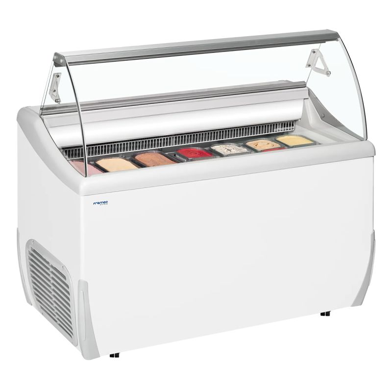 Vitrine à glace en bac264 L