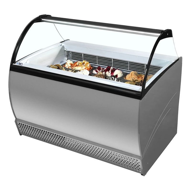 Vitrine à glace 10 bacs Napoli
