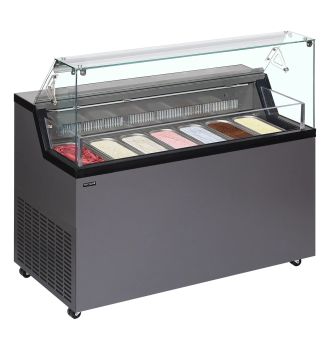 Vitrine à glace en bac223 L