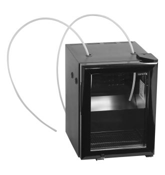 Réfrigérateur de lait 1 porte vitrée 20 L
