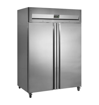 Armoire négative GN2/1 2 portes pleines 954 L