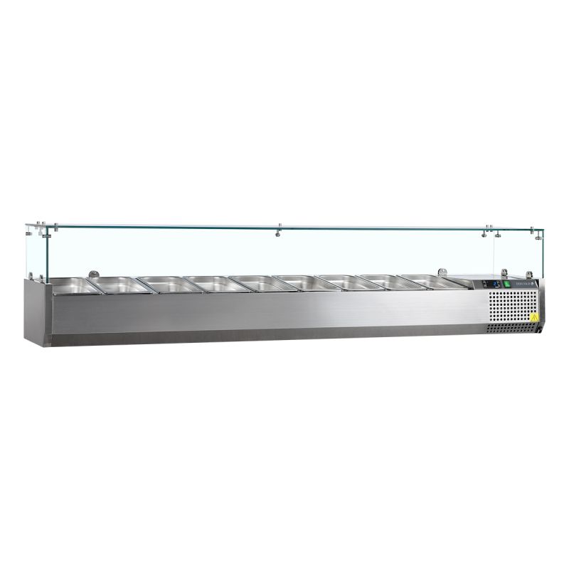 Vitrine réfrigérée GN1/378 L