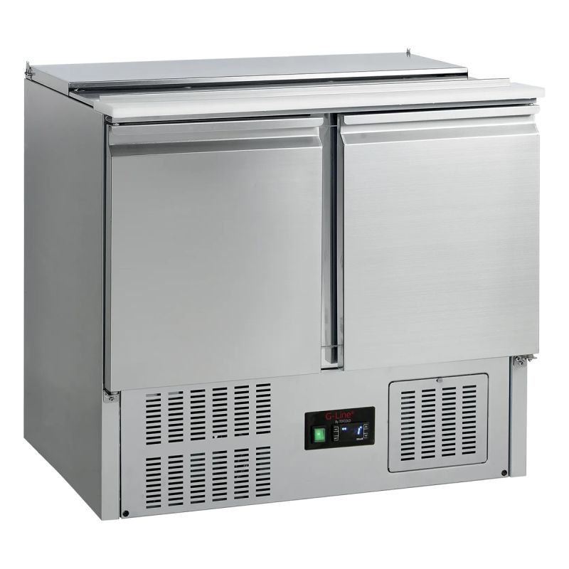 Saladette positive GN1/1avec planche à découper 225 L