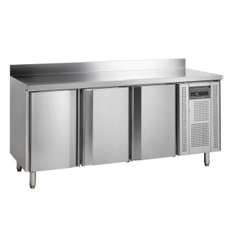 Table réfrigérée négative 3 portes pleines 345 L