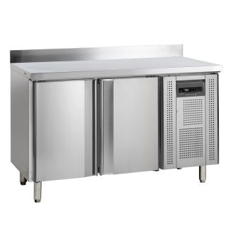 Table réfrigérée négative 2 portes pleines 230 L