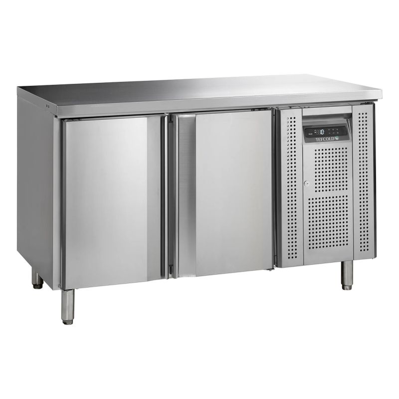Table réfrigérée négative GN1/1 2 portes pleines 272 L