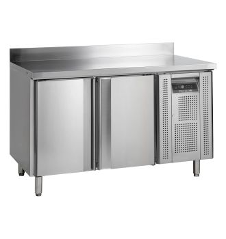 Table réfrigérée négative GN1/1 2 portes pleines 272 L avec table amovible