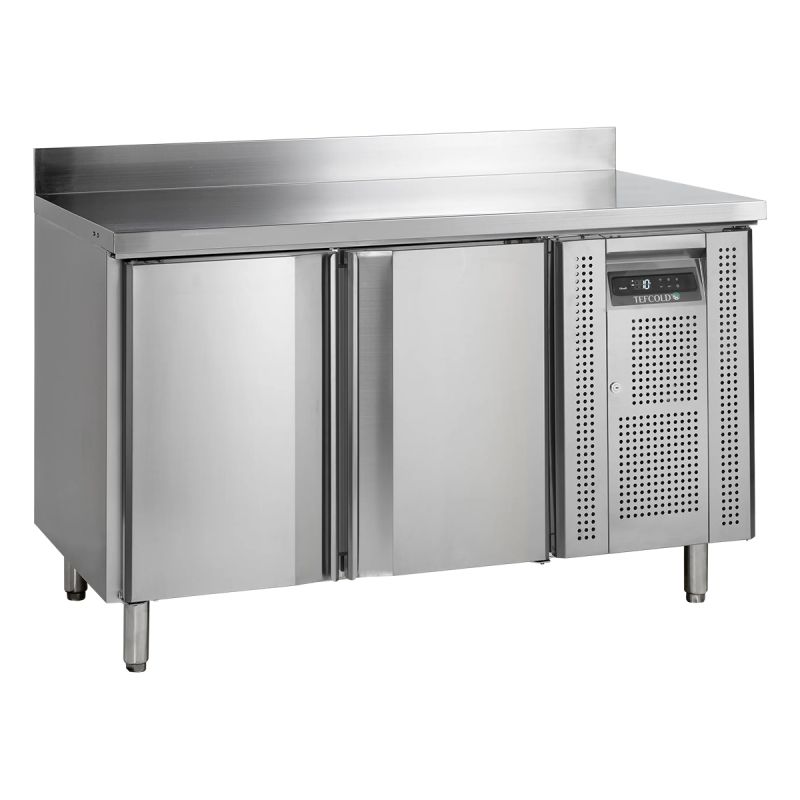 Table réfrigérée négative GN1/1 2 portes pleines 272 L avec table amovible