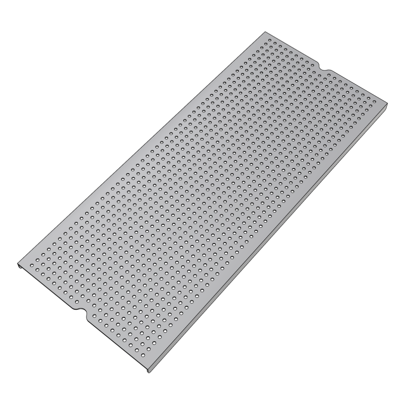 Preparation grid on bar station width 715 mm
