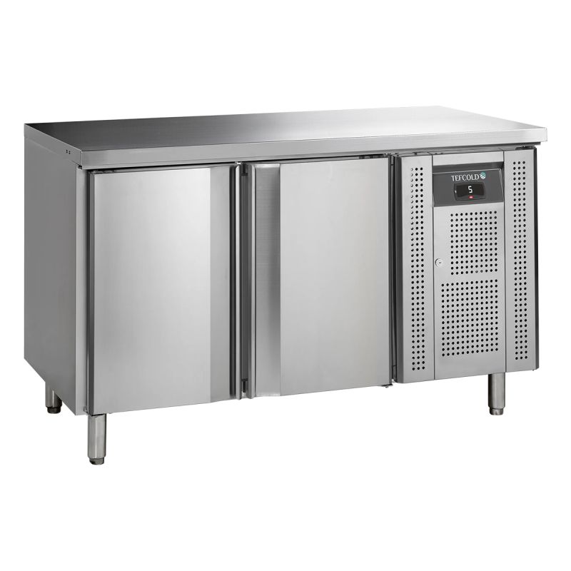 Table réfrigérée positive GN1/1 2 portes pleines 190 L