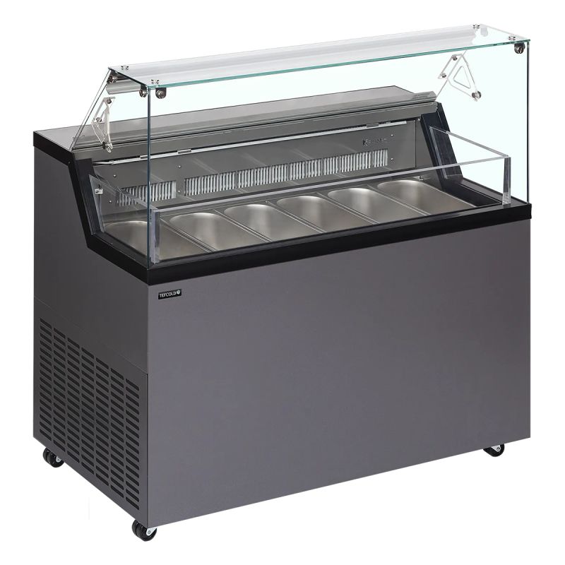 Vitrine à glace en bac184 L