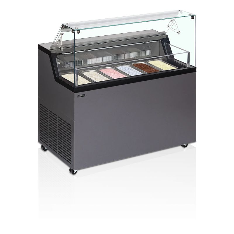 Vitrine à glace en bac184 L