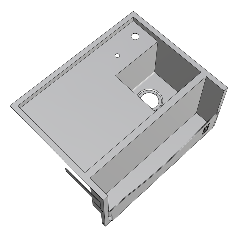 Worktop sink mixologist