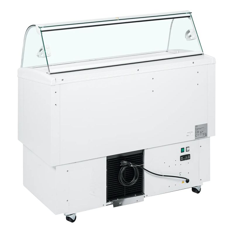 Vitrine ventilée à glace 12 bacs Napoli