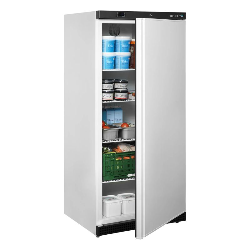 Armoire positive blanche 1 porte pleine 420 L