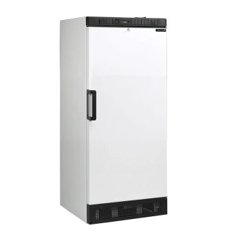 Armoire positive de stockage blanche 1 porte pleine 215 L