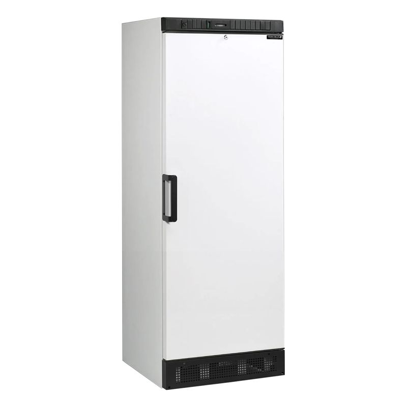 Armoire positive de stockage blanche 1 porte pleine 290 L