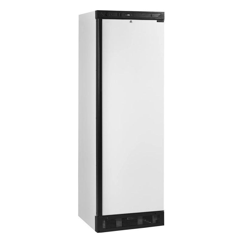 Armoire positive de stockage blanche 1 porte pleine 345 L