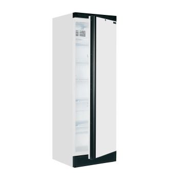 Armoire positive de stockage blanche 1 porte pleine 345 L