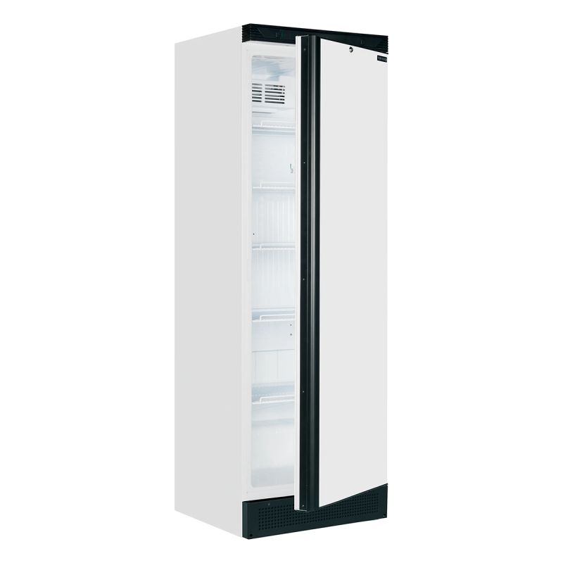 Armoire positive de stockage blanche 1 porte pleine 345 L