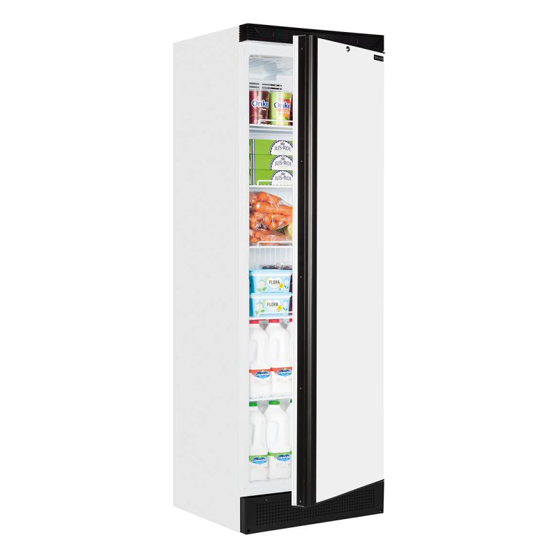 Armoire positive de stockage blanche 1 porte pleine 345 L