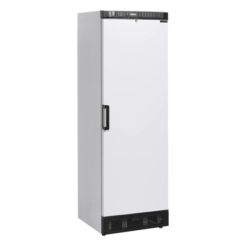 Armoire positive de stockage blanche 1 porte pleine 372 L