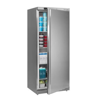 Armoire positive GN2/1 4 clayettes 1 porte pleine 570 L