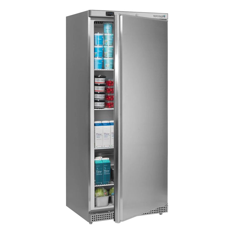 Armoire positive GN2/1 4 clayettes 1 porte pleine 570 L