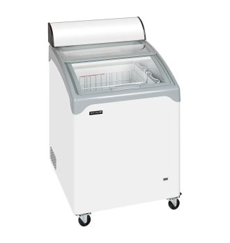 Congélateur de crème glacée avec canopée115 L