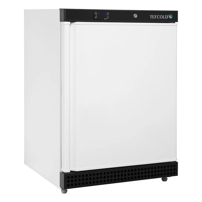 Mini armoire positive blanche 1 porte pleine 119 L