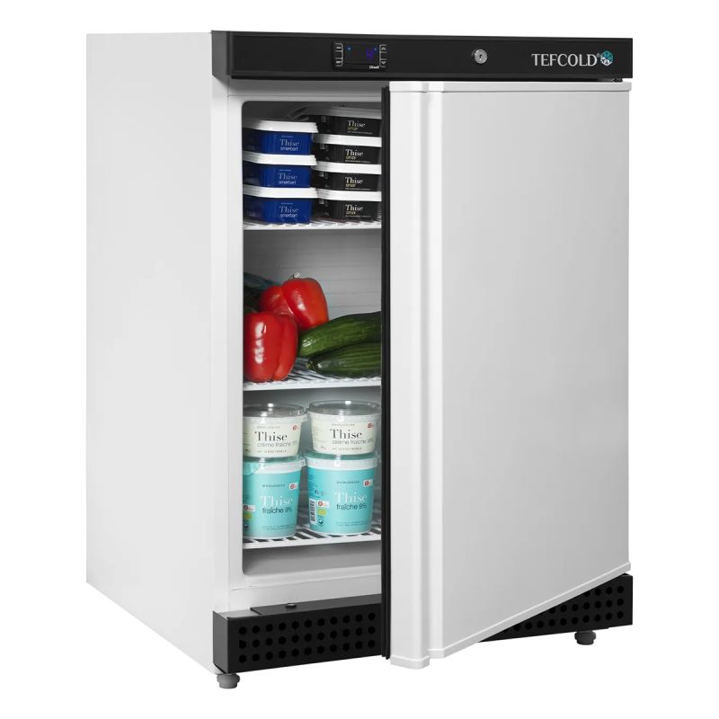 Mini armoire positive blanche 1 porte pleine eco 119 L