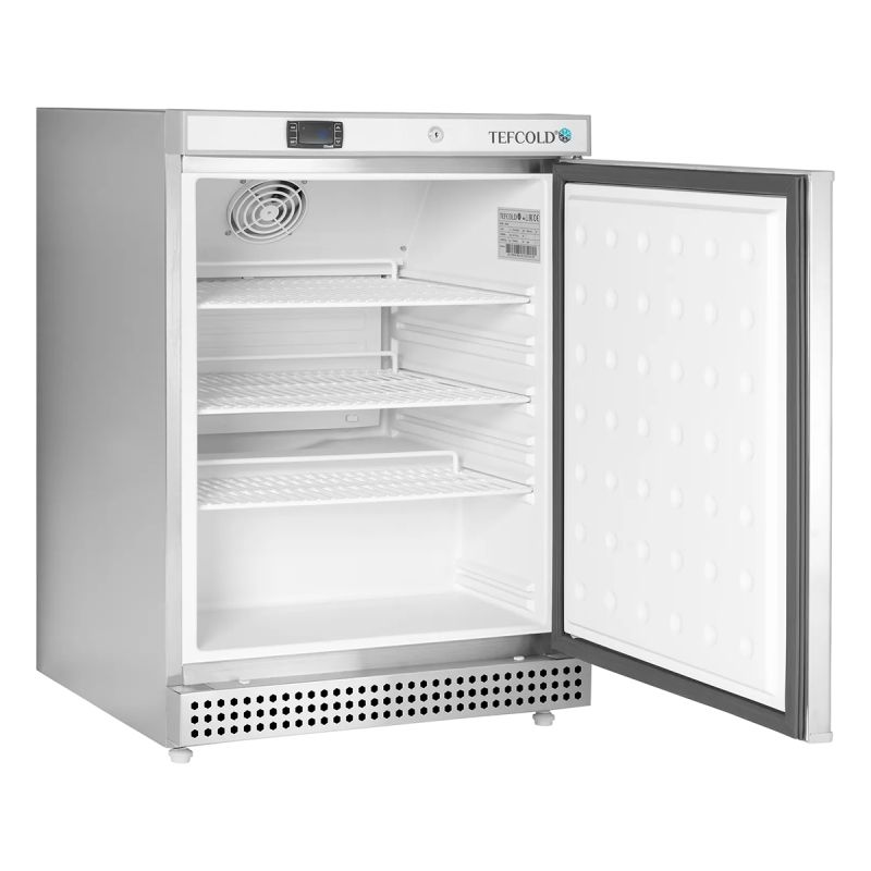 Mini armoire positive inox 1 porte pleine 119 L